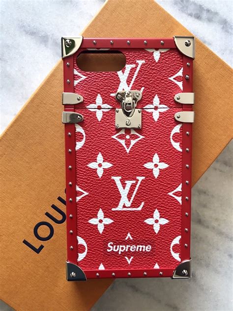 supreme louis vuitton case iphone 7|lv phone case wallet.